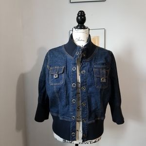 Miss Lili Jacket in Blue Jeans